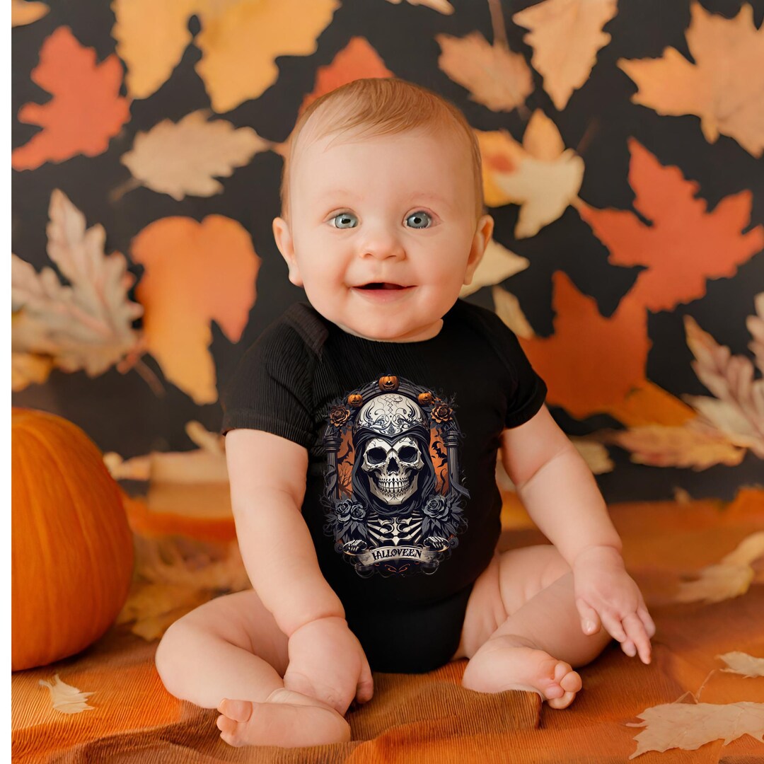 Skeleton Halloween Bodysuit Skeleton Bodysuit Scary and Etsy