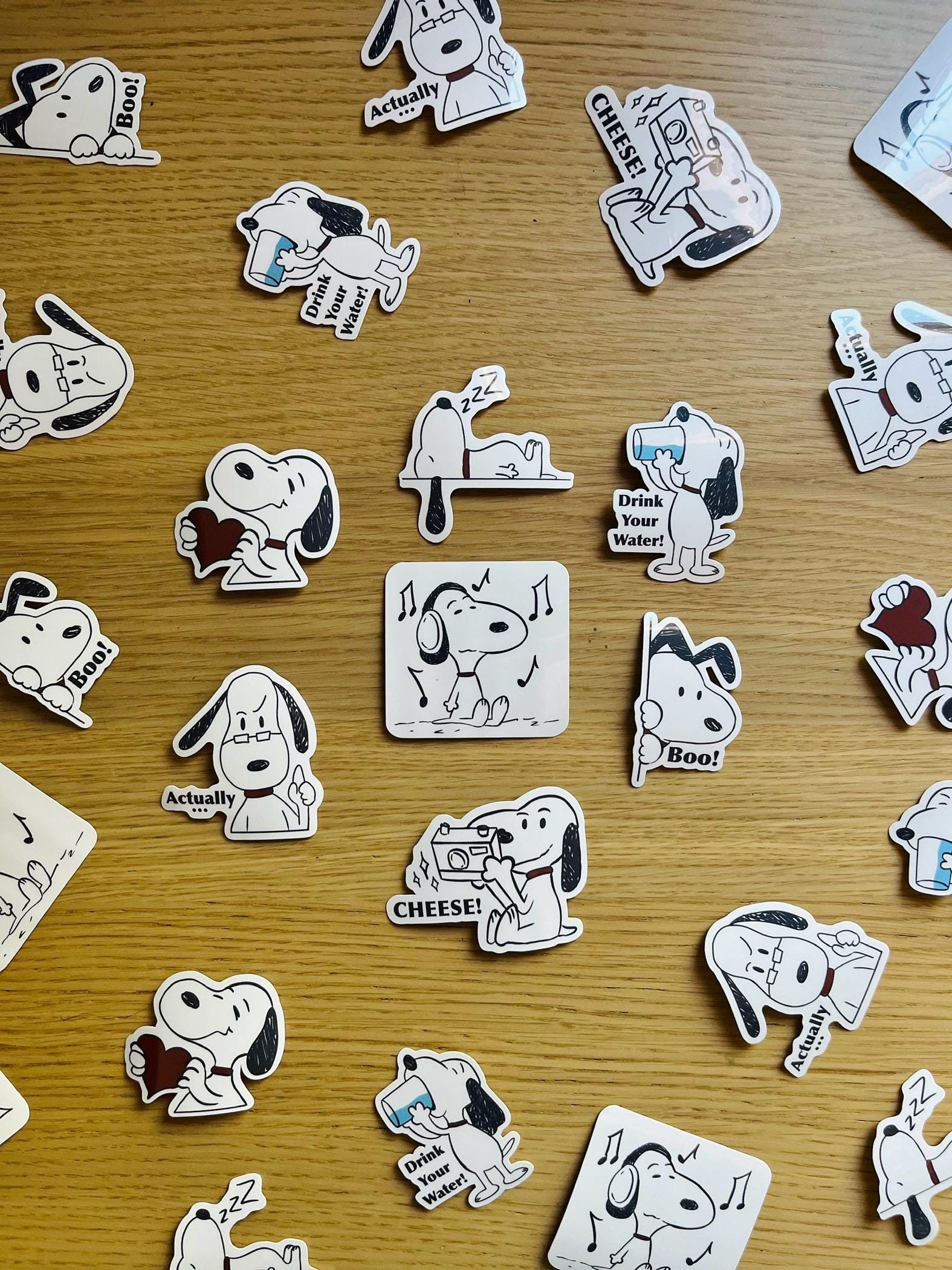 Snoopy Sticker Pack Snoopy Sticker Pack |fanart| - Etsy Australia