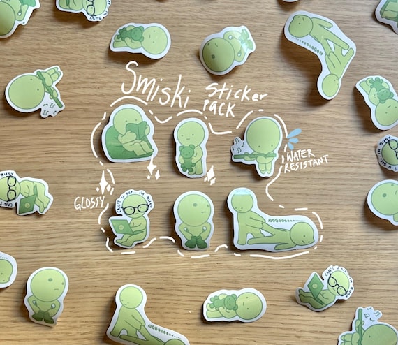 Smiski Sticker Pack |Fanart|