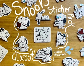 Snoopy Sticker Pack |Fanart|