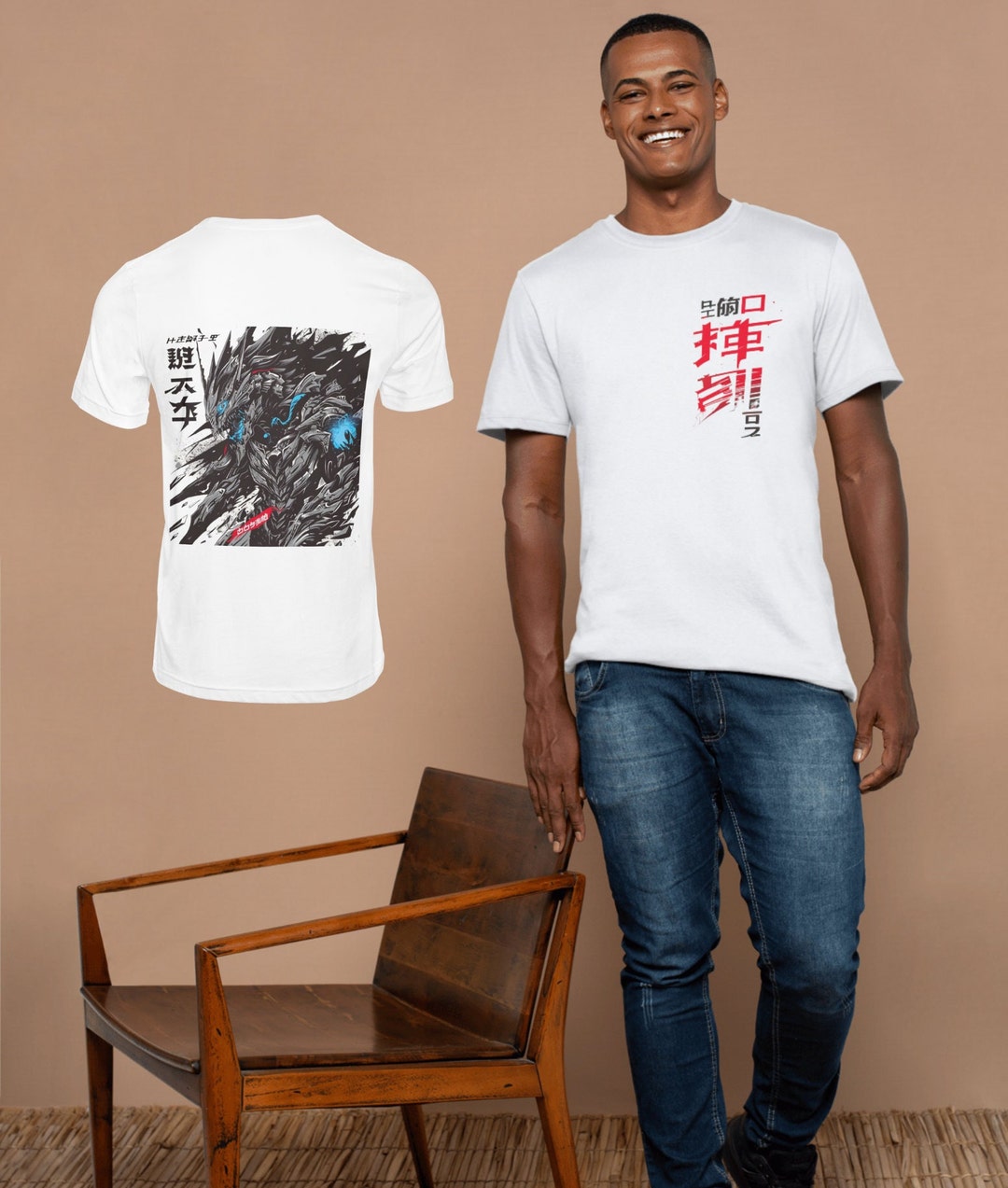 T-shirt rayé à manches courtes