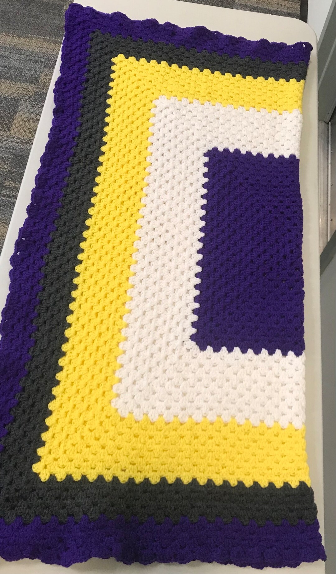 Customizable Made to Order Large Crochet Blanket Free Shipping Etsy