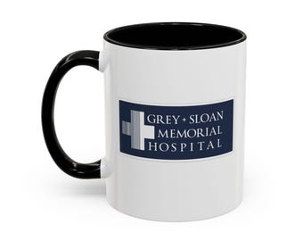 Grey Sloan Memorial Hospital, Coffee Mug, Coffee Mug, Greys Anatomy Mug