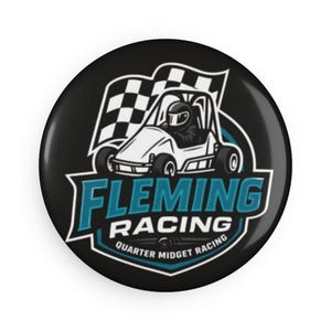 Fleming Racing-knappmagnet