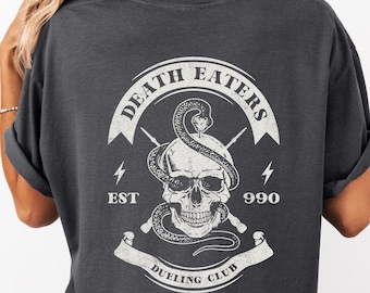 Death Eater Comfort Colors Shirt, Dark Arts Theme Park Tee