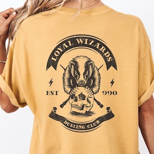 Wizard House Shirt, Potter Shirt, Badgers World Tour, Theme Park Shirt, Wizarding School T-shirt, Universal Shirt, Universal Family Shirts