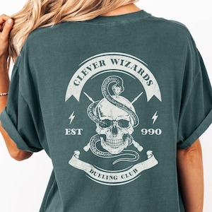 Malfoy Shirt, Wizard House Shirt, Snake Shirt, Harry, Bookish Shirt, Universal Shirts, Oversized Unisex Shirt, Potter Shirt, Potter Merch