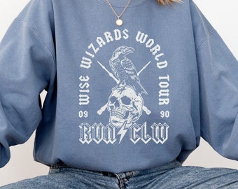 Wizard House Sweatshirt, Theme Park Shirt, Universal Sweatshirt, Wizard School Shirt, Raven Sweatshirt, Claw, Luna Sweatshirt, HP Sweatshirt