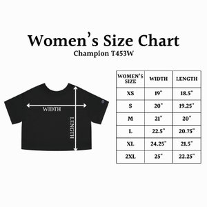 Disney Star Wars Rebel Scum Crop Top T Shirt Size Chart