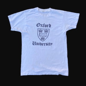 1980s Vintage Oxford Tee