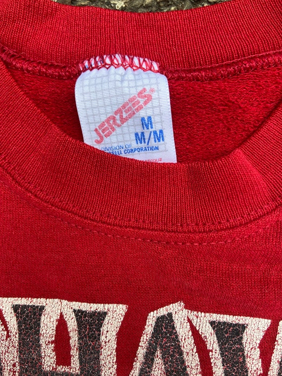 1990s Vintage Mohawk Warriors Sweatshirt - image 3