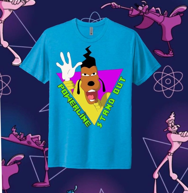 Powerline Standout Concert Tee PNG - Etsy