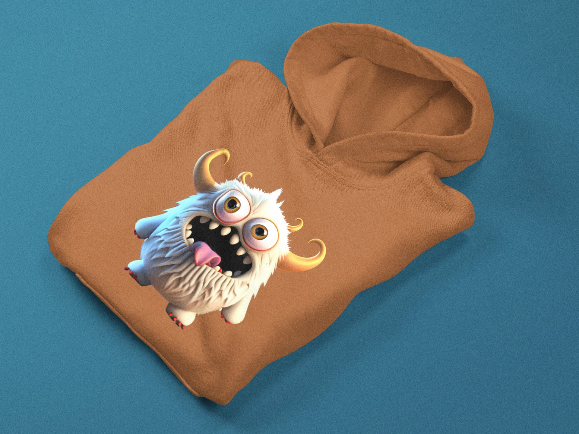 3D Cute Monster Clipart, Cute Monster Png Svg, 3D Monster Art, Monster ...