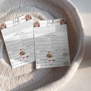 Bridesmaid Expectations Card Customizable What To Expect Instant Download Bridal Party Cards Modern Bridesmaid Info Card DIY Bridal duties