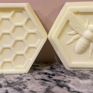 Honey comb bee soap party favors