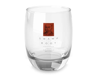 Vintage Dr. Kilmer's Swamp Root Whiskey Glass Quack Medicine