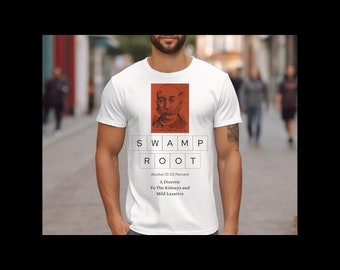 Swamp Root Medicine T-Shirt, Vintage Quackery Tee