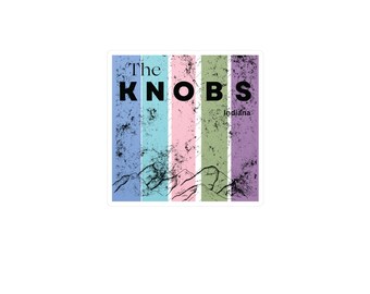 The Knobs Vinyl Decal Car Laptop Indiana Kiss-Cut