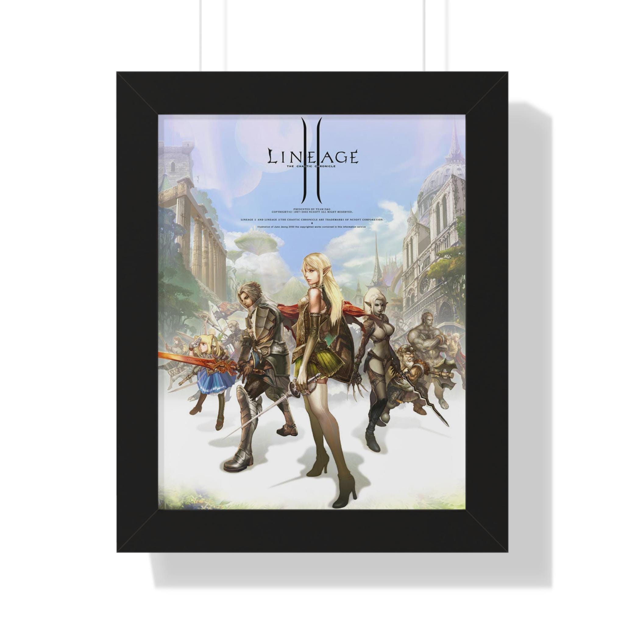【非売品】LineageⅡ クリスタルアート エルフ Amazon.com: Max Factory Lineage II: Elf PVC Figure Statue
