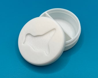 Pill Box | E | Ecstasy Style Pill Container | Rave Culture | Love Dove | 3D Print