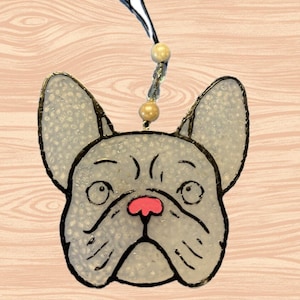 French Bulldog Car Air Freshener: Frenchie Freshie