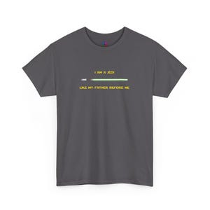 Camiseta del Hijo Pródigo, Cita de Star Wars, Camiseta con Sable de Luz, Regalo para Nerds, Camiseta Geek, Ropa para Fans de Ciencia Ficción, Top Casual imagen 3