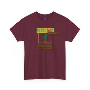 Free Hugs T-Shirt, Acupuncture, funny casual tee, humor - Unisex Heavy Cotton Tee, Novelty Gift, Cool Graphic Shirt, Unique Sarcastic Top, image 2