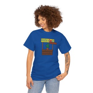 Free Hugs T-Shirt, Acupuncture, funny casual tee, humor - Unisex Heavy Cotton Tee, Novelty Gift, Cool Graphic Shirt, Unique Sarcastic Top, image 6