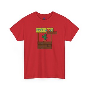 Free Hugs T-Shirt, Acupuncture, funny casual tee, humor - Unisex Heavy Cotton Tee, Novelty Gift, Cool Graphic Shirt, Unique Sarcastic Top, image 5