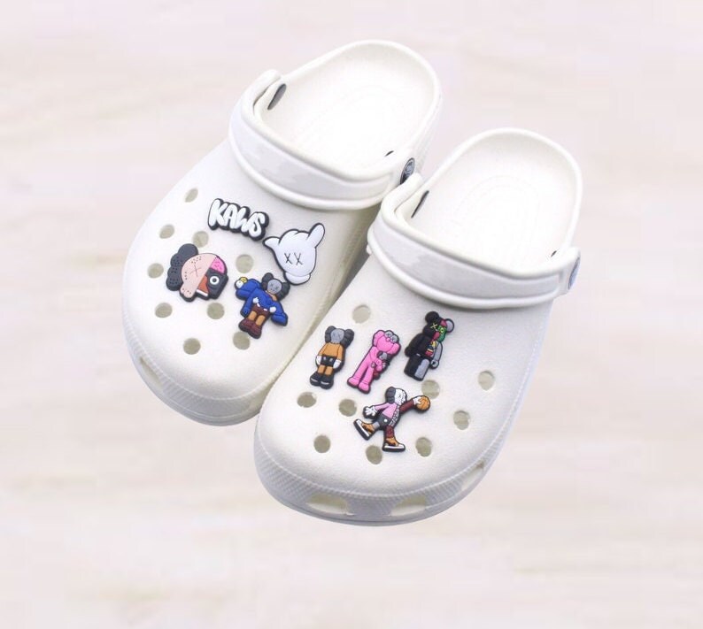 Bundle AJ letter Men's Shoe Charms gems for crocs Charms Designer