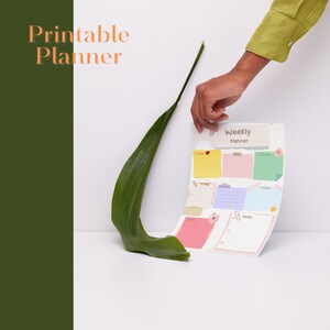 Planner, printable planner, digital planner, weekly planner, planner printable, digital download, digital, printable, To Do List, weekly