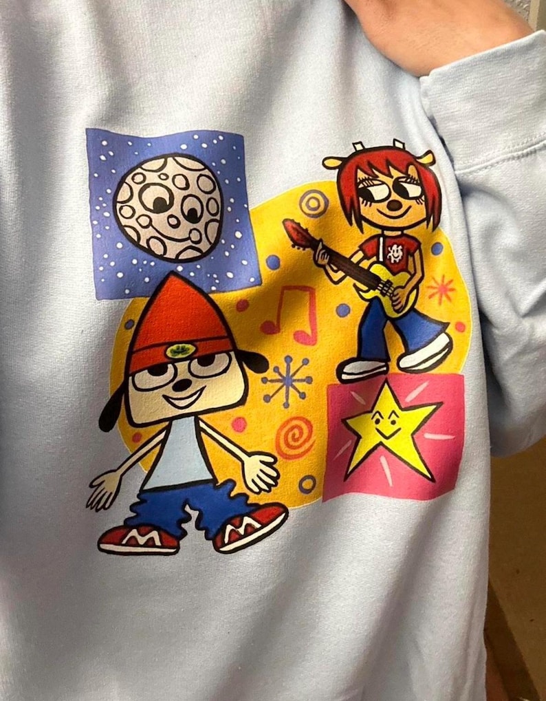 Parappa the Rapper–inspired Sweater - Etsy