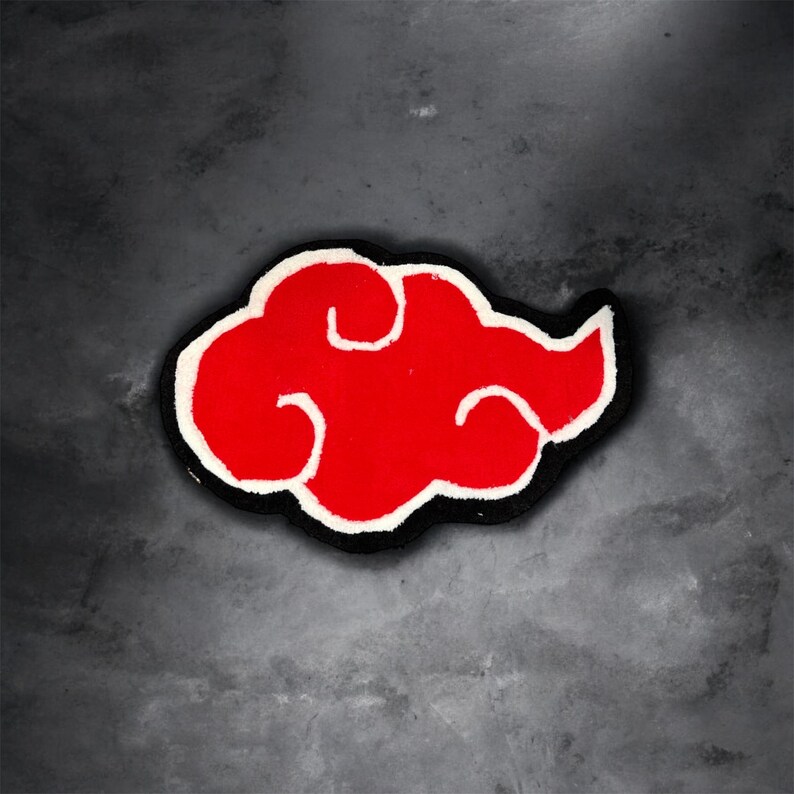 Akatsuki Cloud Rug – Handmade Tufted Anime Rug - Etsy