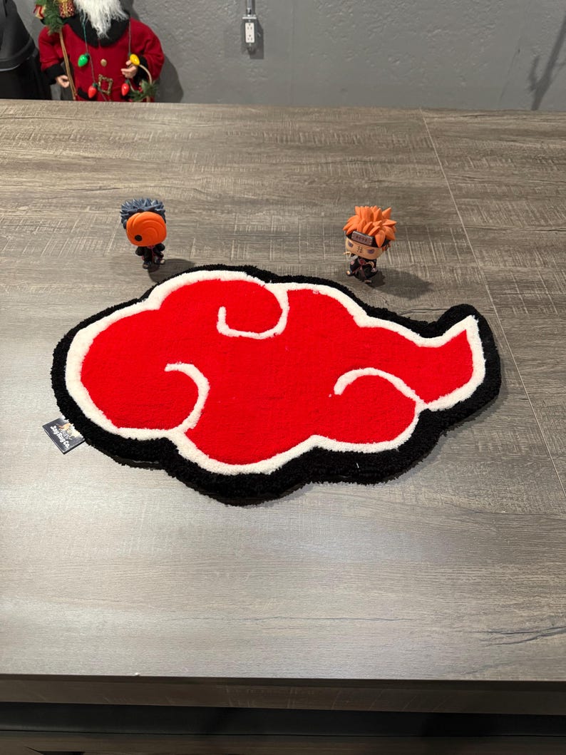 Akatsuki Cloud Rug – Handmade Tufted Anime Rug - Etsy