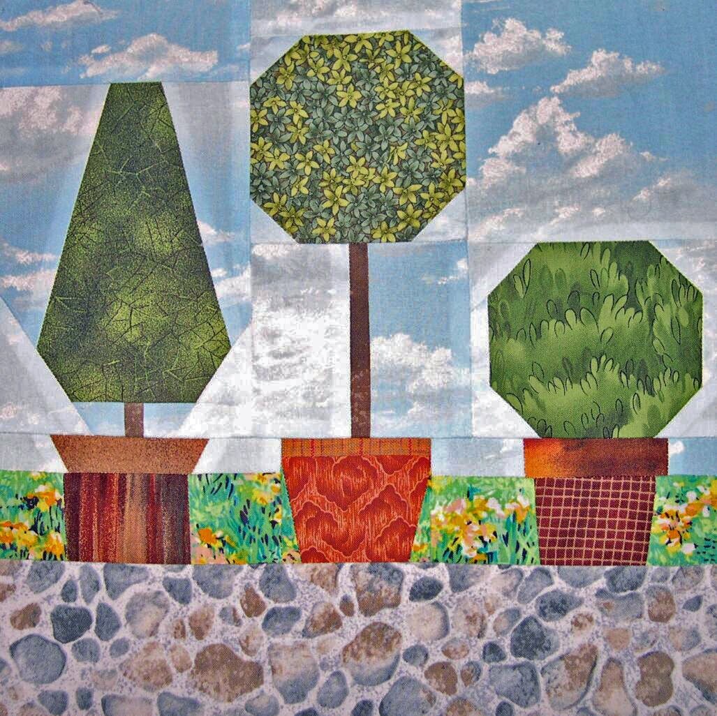 Boxwood Paper Piecing Pattern - Etsy