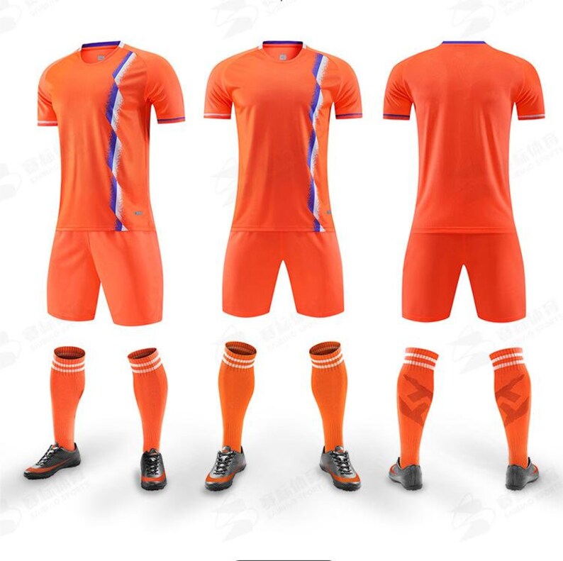 Personalized Children's Football Training Clothes Football Etsy