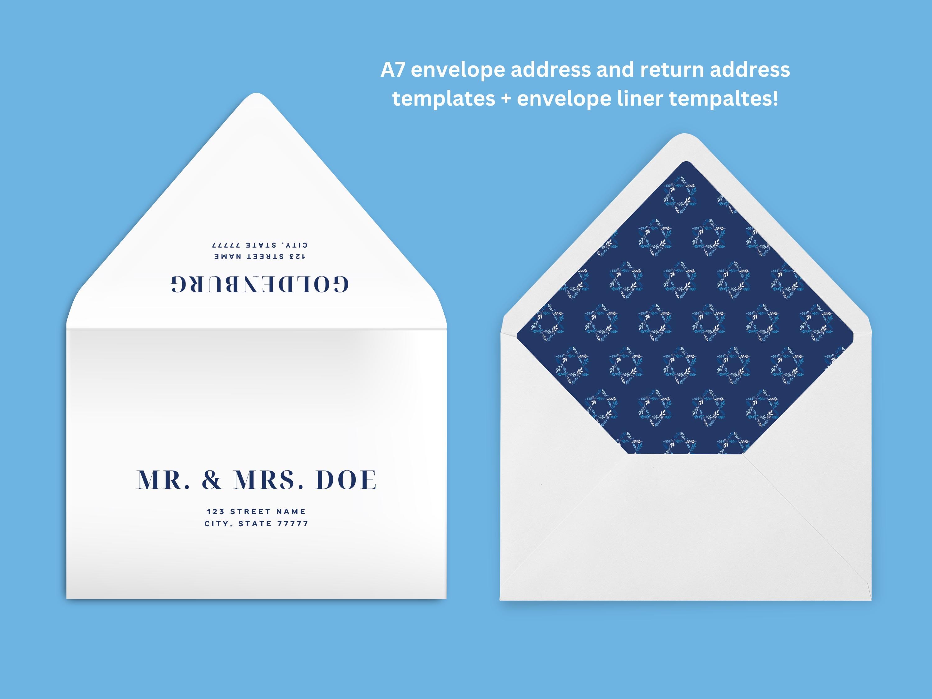 EDITABLE Bar Mitzvah Save the Date Template, Classic Blue Yellow, Fun