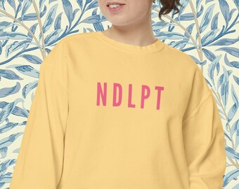 NDLPT Sweatshirt | Comfort Colors Cute Needlepoint Sweatshirt, Needlepointer Gift, Needlepoint Gift, NDLPT