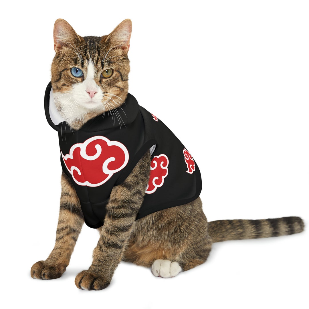 Naruto Akatsuki Anime Pet Hoodie Cats and Dogs Etsy