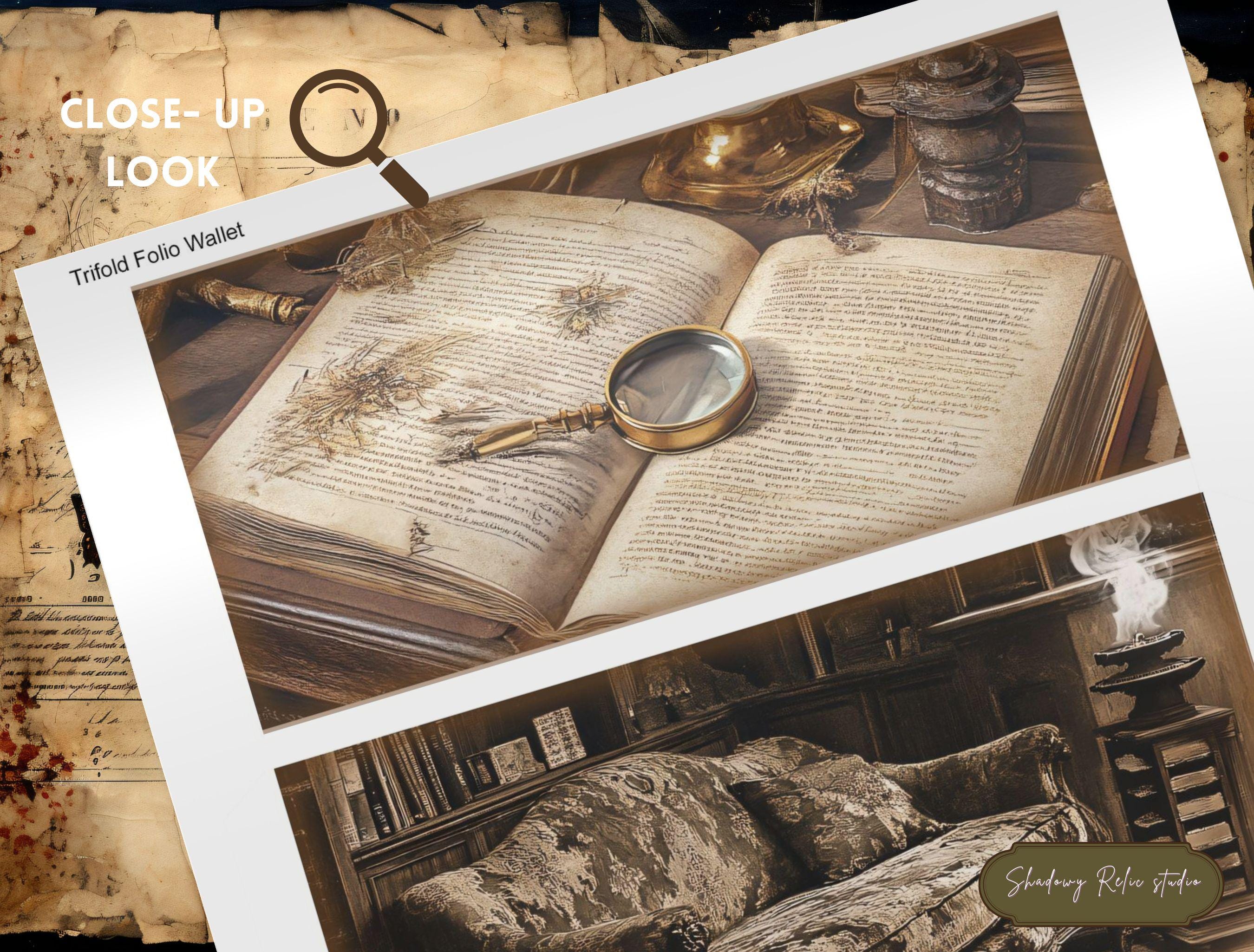 Eerie Keepsakes House Junk Journal Kit, Cabinet of Shadowed Curiosities ...