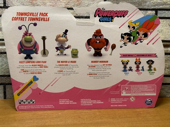 Powerpuff Girls Townsville Pack Action Figures (Walmart Exclusive) - Includes Fuzzy Lumpkins, The Mayor, & Manboy With Accessories - View #7