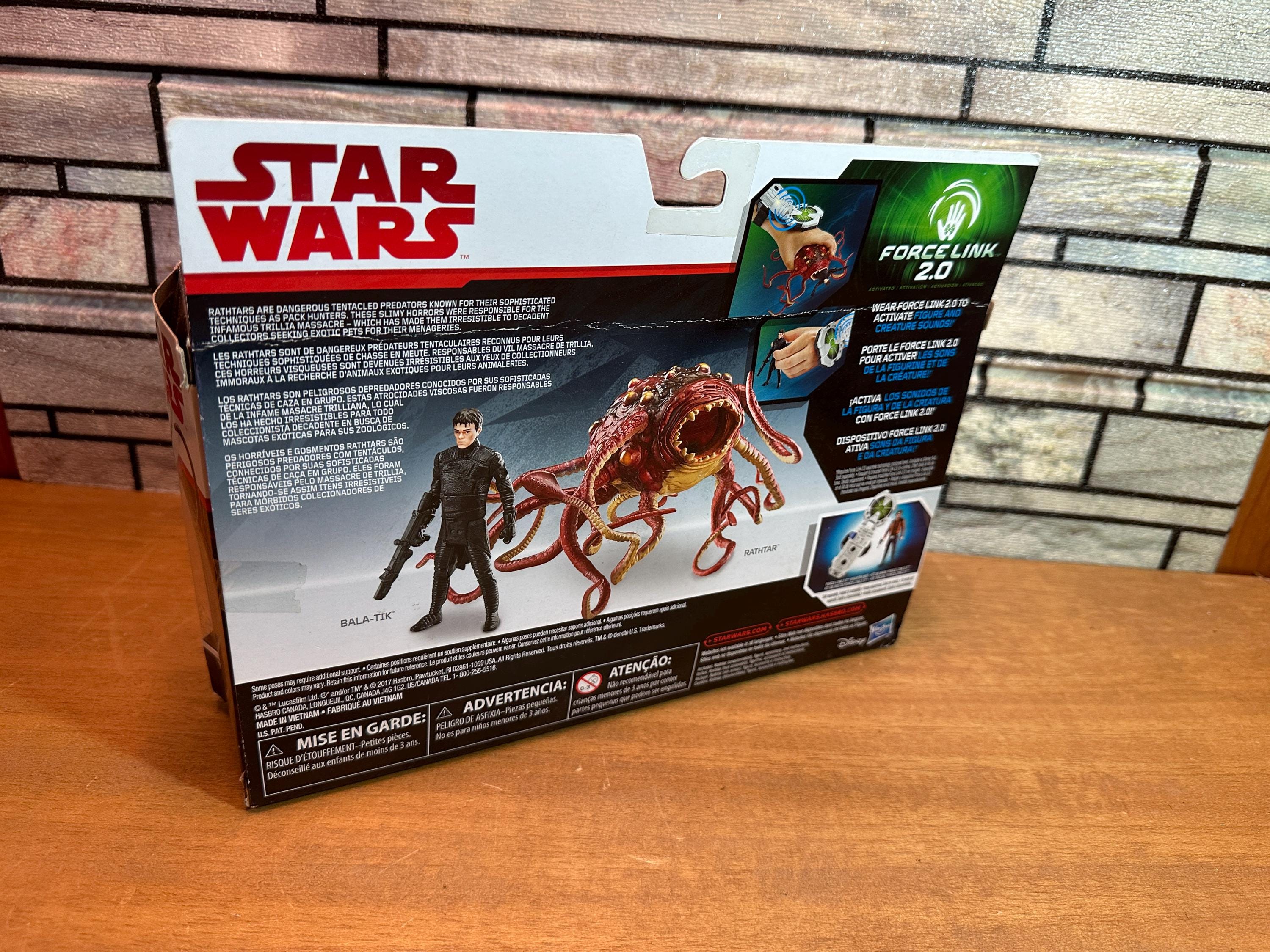 WARN12G 23点セット フォトカ付き(6割坂田さん) Hasbro Star Wars Force Link 2.0 Rathtar & Bala-tik Figures