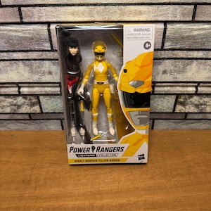 Hasbro Power Rangers Lightning Collection, Mighty Morphin Yellow, We Ship USPS Daily