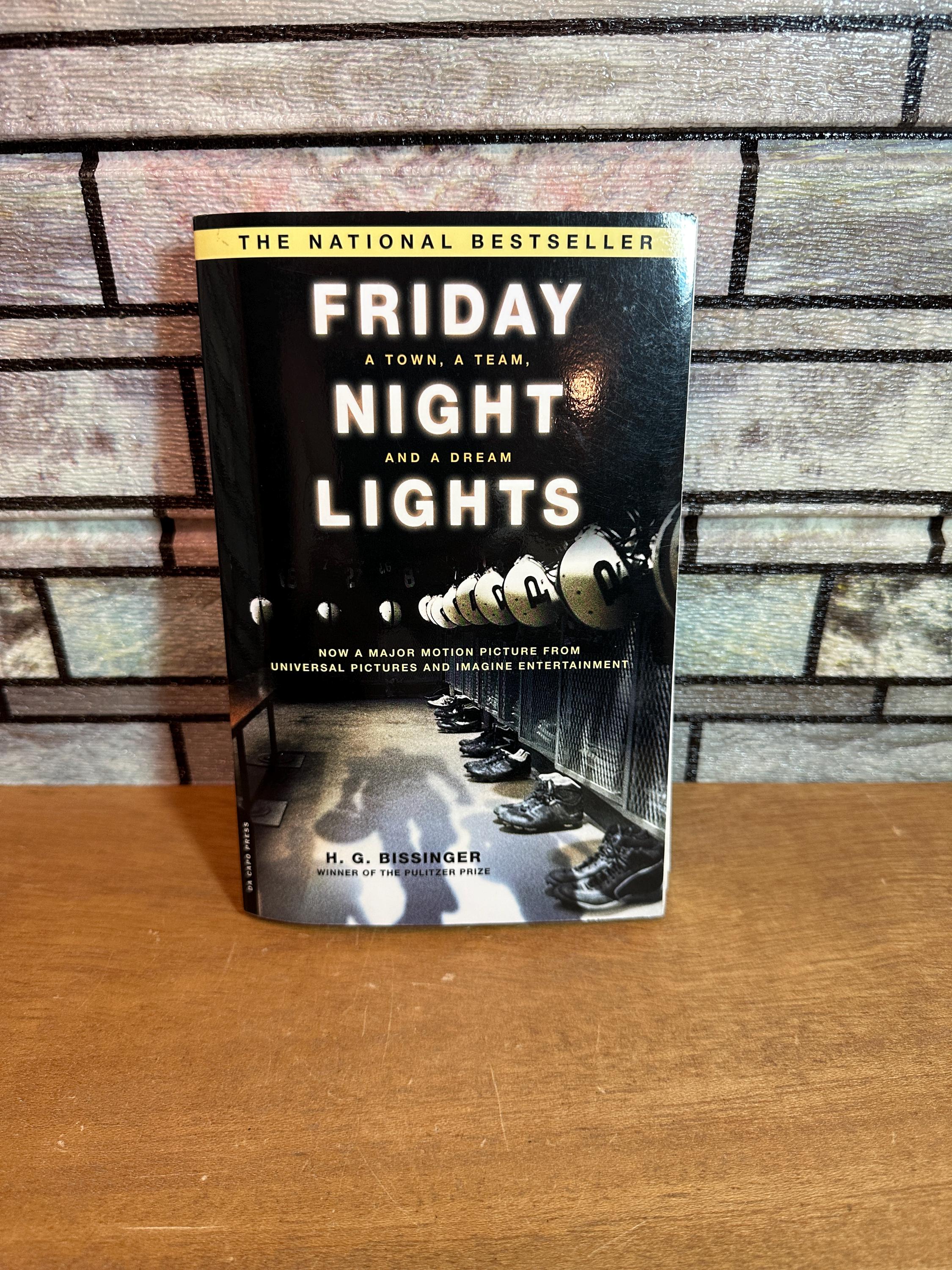 Friday Night Lights: A Town, a Team, \u0026 a Dream by H. G. Bissinger, Free  Quikship - Etsy, image size:2250x3000