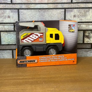 Matchbox Rally Truck Vehicle w/ Torch Light - Sealed!