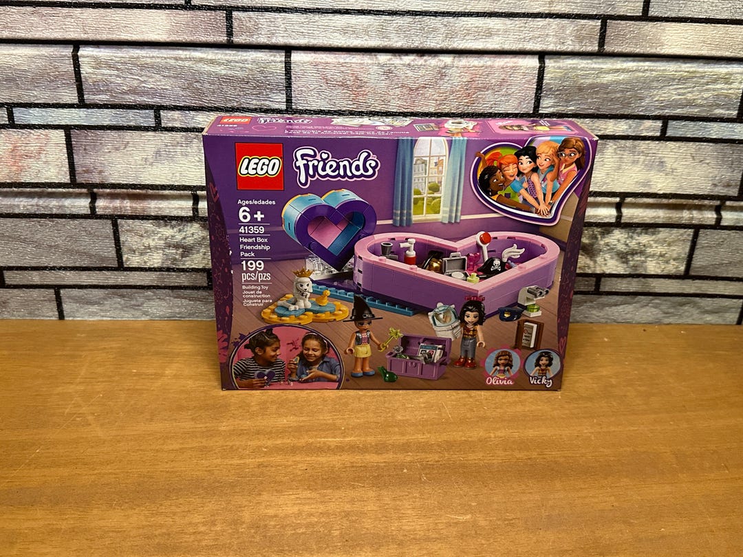 LEGO Friends Heart Box Friendship Pack #41359 - Etsy