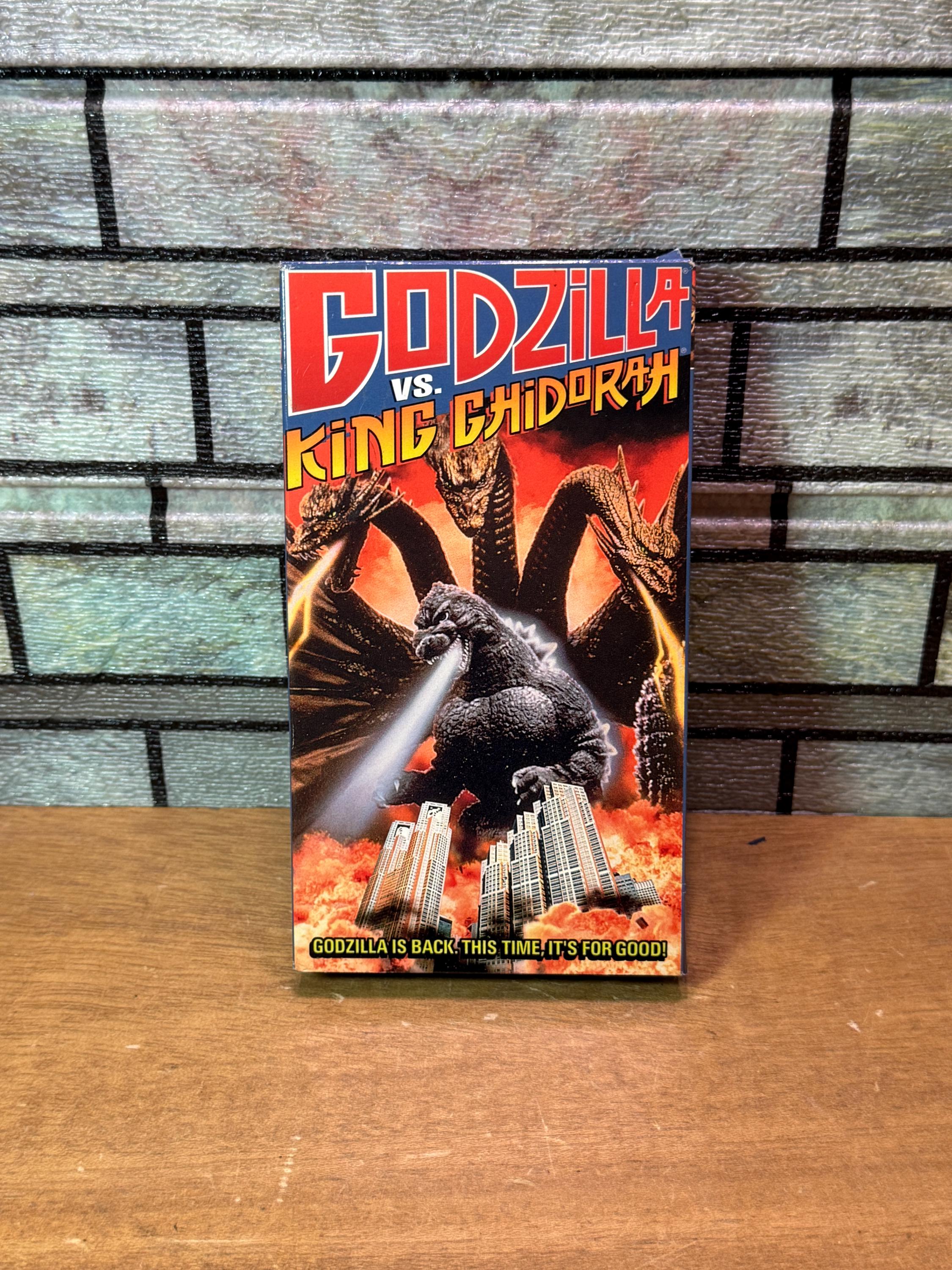 Godzilla Vs. King Ghidora (VHS, 1991) Kosuke Toyohara, Free Daily