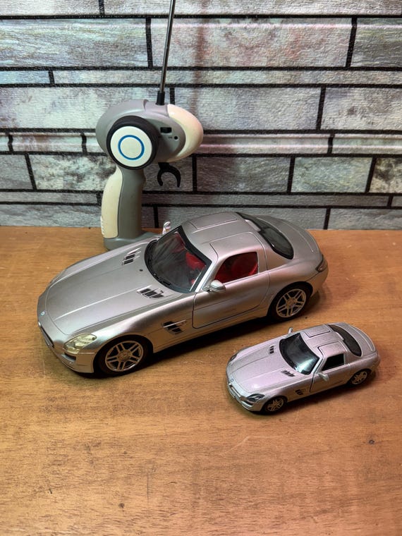 Vintage Radio Shack R/C Mercedes-benz SLS AMG Car - Etsy