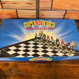 Super Hero Chess Set - Etsy