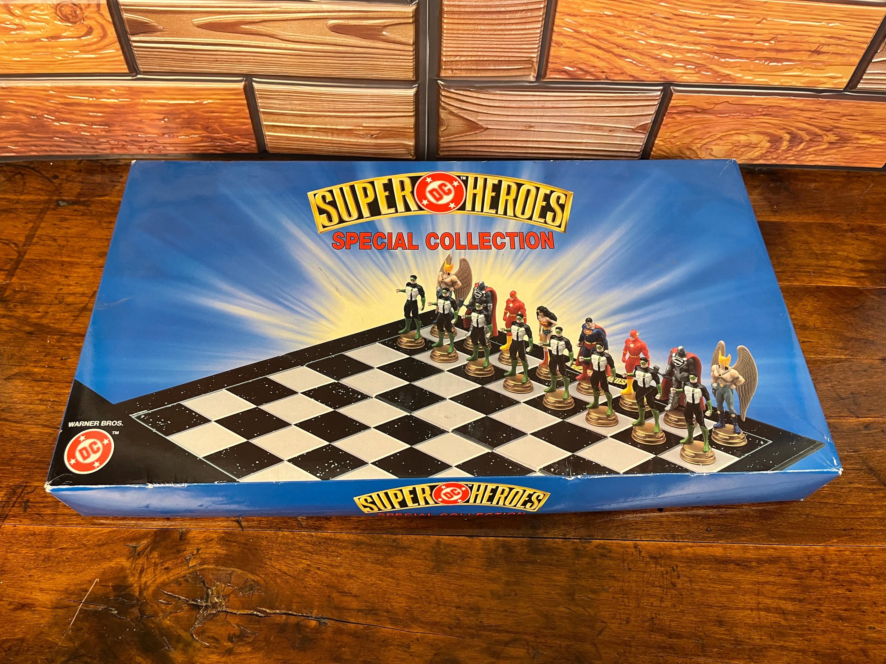 Super Hero Chess Set - Etsy